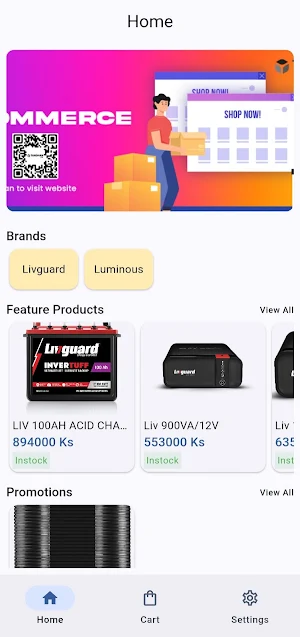 Tandhan E-commerce Screenshot 1