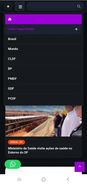 Notícias Do DF - Brasília Screenshot 1