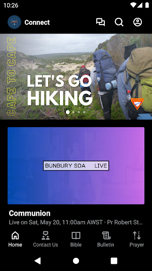 Bunbury SDA Connect Screenshot 0