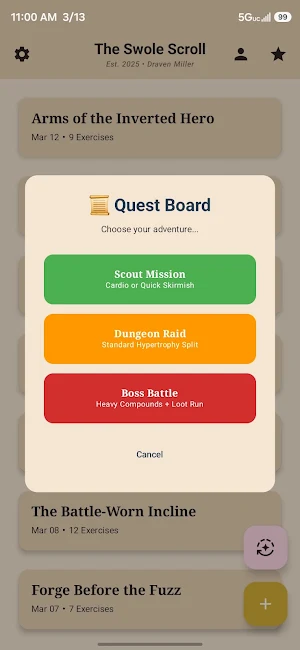 Swole Scroll Screenshot 1