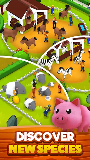 Pet Farm Tycoon : Idle Animals Screenshot 1