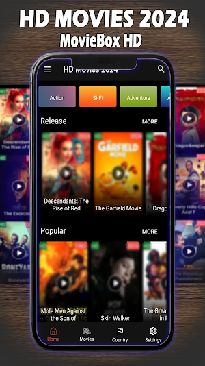 HD Movies 2024; - HD MovieBox Screenshot 0