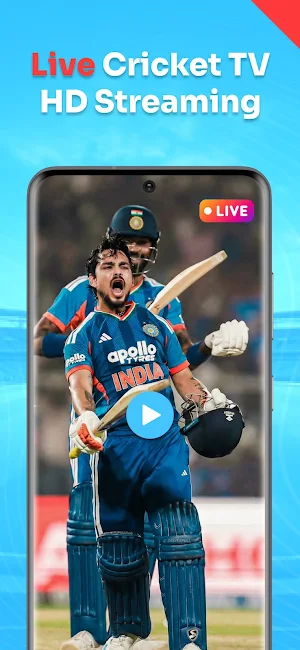 Live Cricket TV HD Streaming Screenshot 3