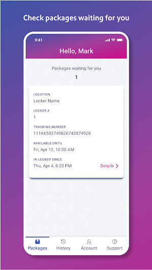 ParcelPoint Mobile Screenshot 0