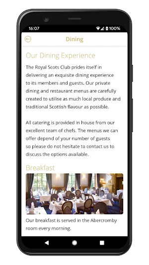 Royal Scots Club Screenshot 2