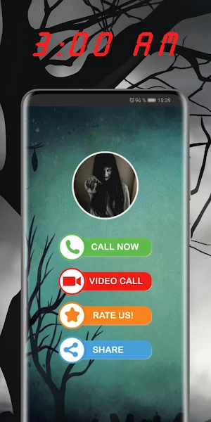 Scary ghost video call Screenshot 0
