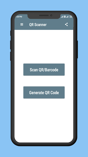 QR code/Barcode Scanner and Generator Screenshot 2
