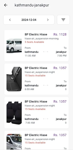 Okay Journey App - Bus Ticket Screenshot 3