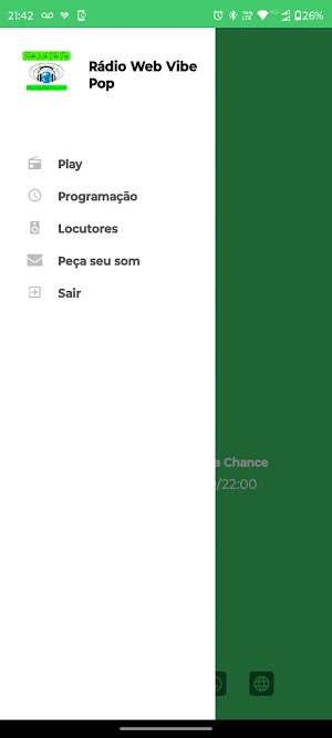 Rádio Web Vibe Pop Screenshot 3