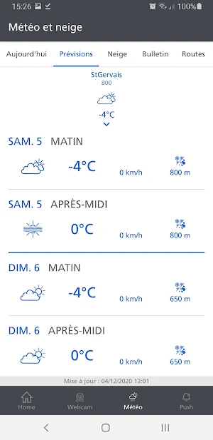 Saint-Gervais Mont-Blanc Screenshot 2
