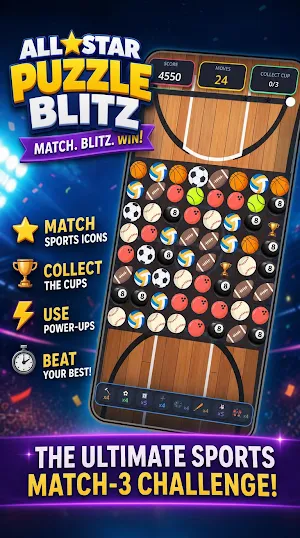 All-Star Puzzle Blitz Screenshot 2
