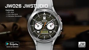 JW026 jwstudio watchface Screenshot 0