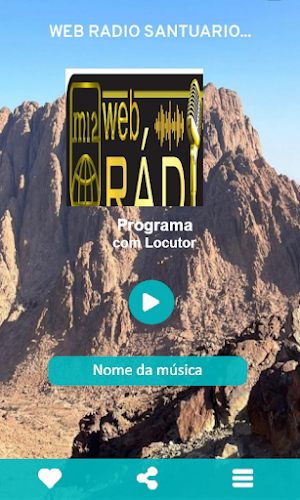 Web Rádio Santuário Screenshot 1