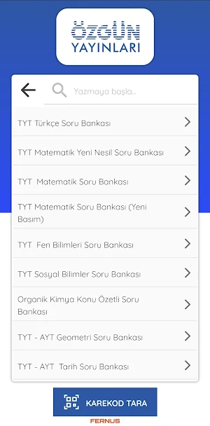 Özgün Yayınları Karekod Screenshot 3