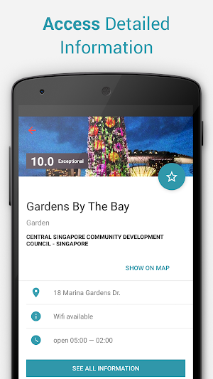 Singapore Offline City Map Screenshot 2