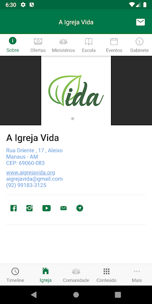 A Igreja Vida Screenshot 3