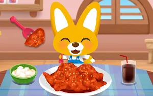 뽀로로 양념치킨 만들기 - 루피의 요리, 주방, 키친, 쉐프, 레스토랑 Screenshot 0