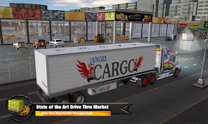 Supermarket Cargo Transport Truck Driving Sim 2019 Screenshot 3