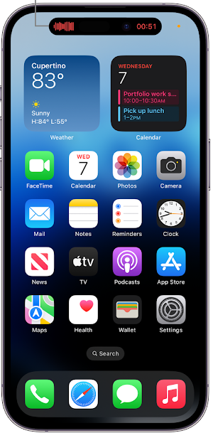 DYNAMIC ISLAND IPHONE 14 Screenshot 0