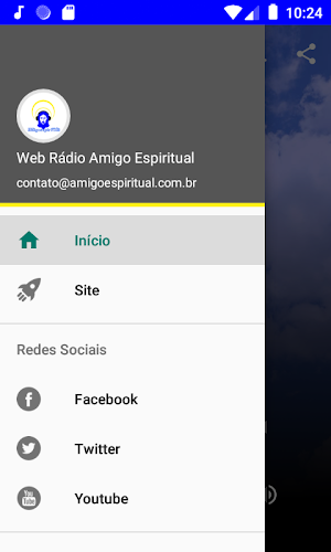 Web Rádio Amigo Espiritual Screenshot 2