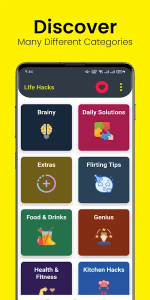 Life Hacks, Daily facts and Tips Screenshot 1