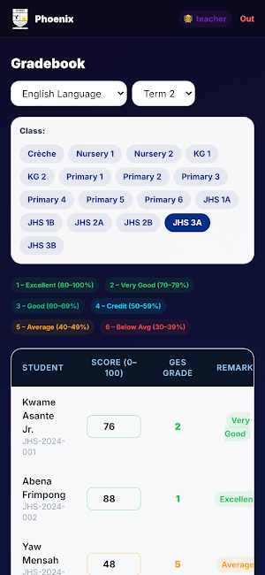 Phoenix Intl School Ghana Screenshot 3