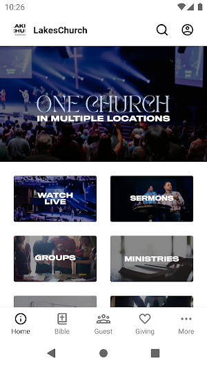 Lakes Church App Screenshot 0