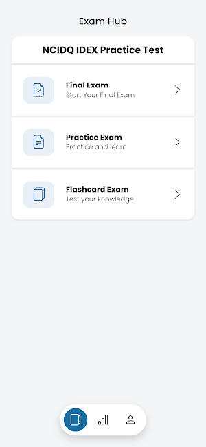 NCIDQ IDEX Practice Test Screenshot 0