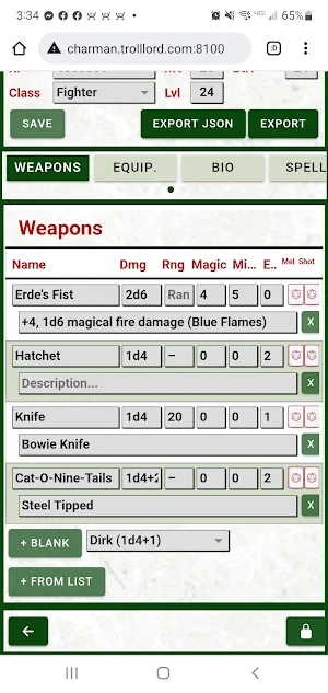 C&C Character Manager Screenshot 3