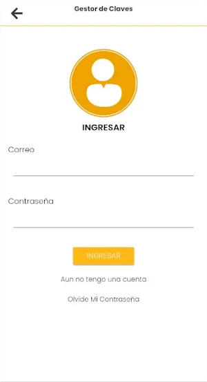 Gestor de Claves Screenshot 1