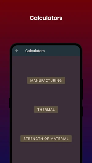 Mechanical Engineer Calculator Screenshot 2