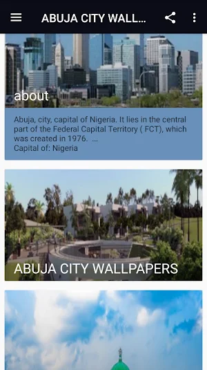 ABUJA CITY WALLPAPERS Screenshot 0