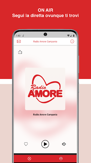 Radio Amore Campania Screenshot 1