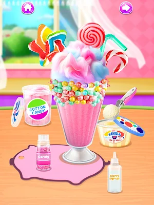 Unicorn Ice Cream Milkshake Screenshot 1