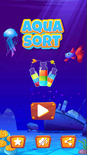 Aqua Sort - The Color Liquid P Screenshot 0