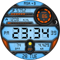 Altas Digital Watch Face