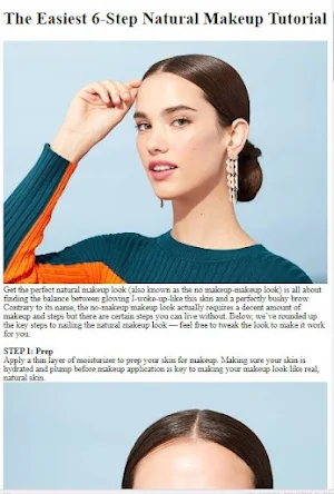 How to Do Makeup for Beginners Screenshot 1