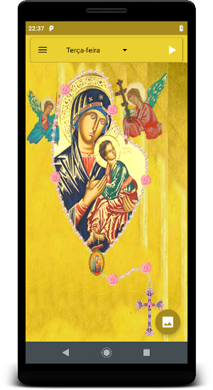 Holy Rosary Women with audio in Portuguese Screenshot 2