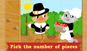 Thanksgiving Puzzles for Kids Screenshot 1