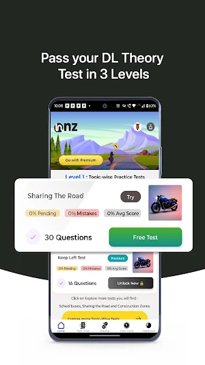 NZ Road Code Theory Test 2026 Screenshot 2