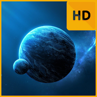 Galaxy Scape Planet Wallpaper