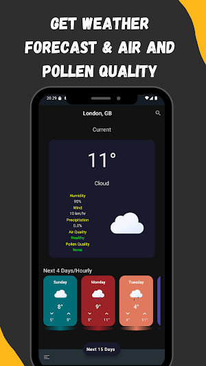 Weather Alert Forecast Pro Screenshot 0
