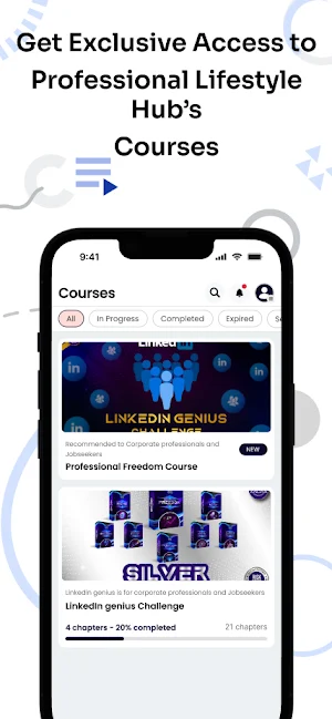Professional Lifestyle Hub Screenshot 2