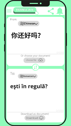 Romanian-Chinese Translator Screenshot 3