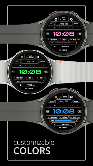 DADAM109: Fitness Watch Face Screenshot 2