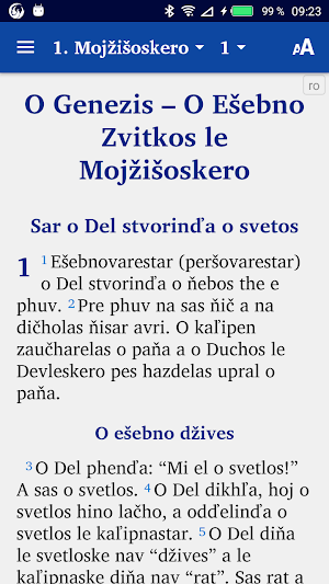 Romani Eastern Slovak English Screenshot 0