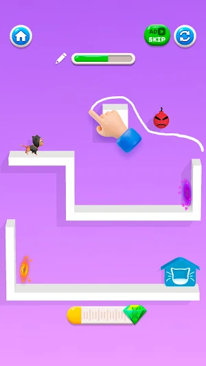 Kitten Pin Pull Adventure Screenshot 1
