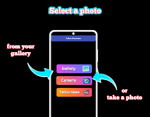 Tattoo Simulator - Fake Tattoo Screenshot 2