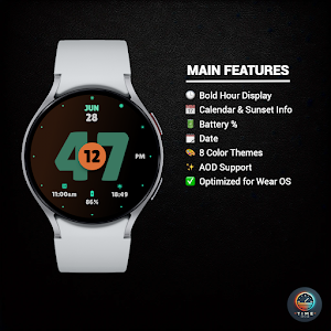 Hour Mark - watch face Screenshot 1