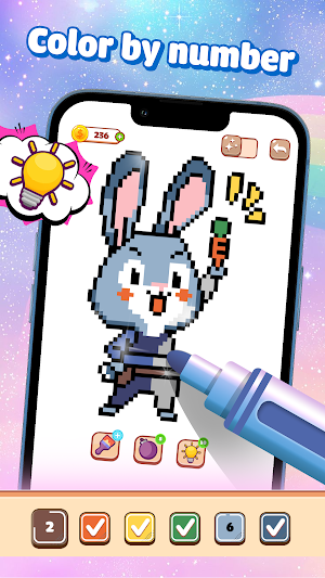 Pixel Number - DIY Coloring Screenshot 1